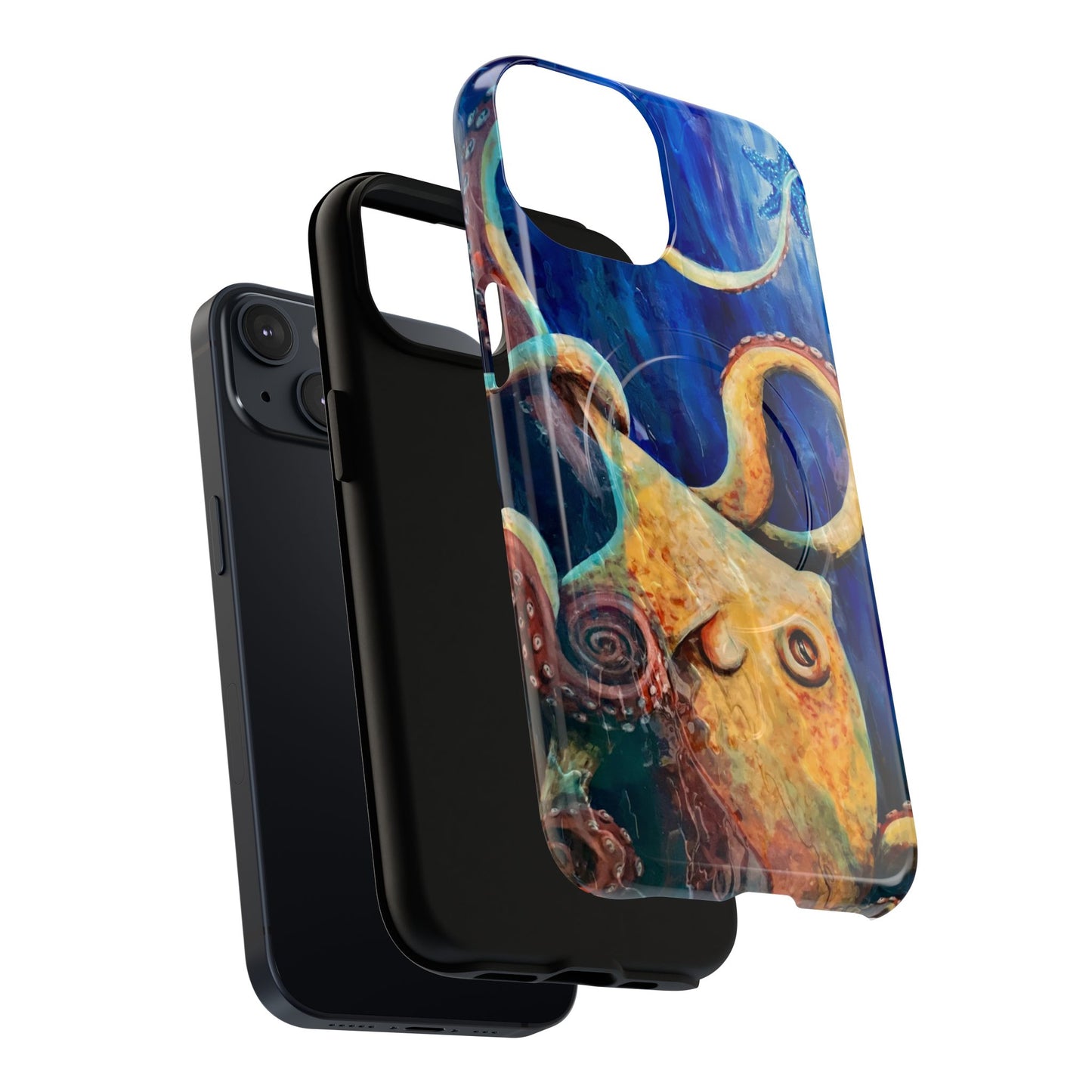 "Starcatcher" Octopus Tough Magnetic iPhone Cases