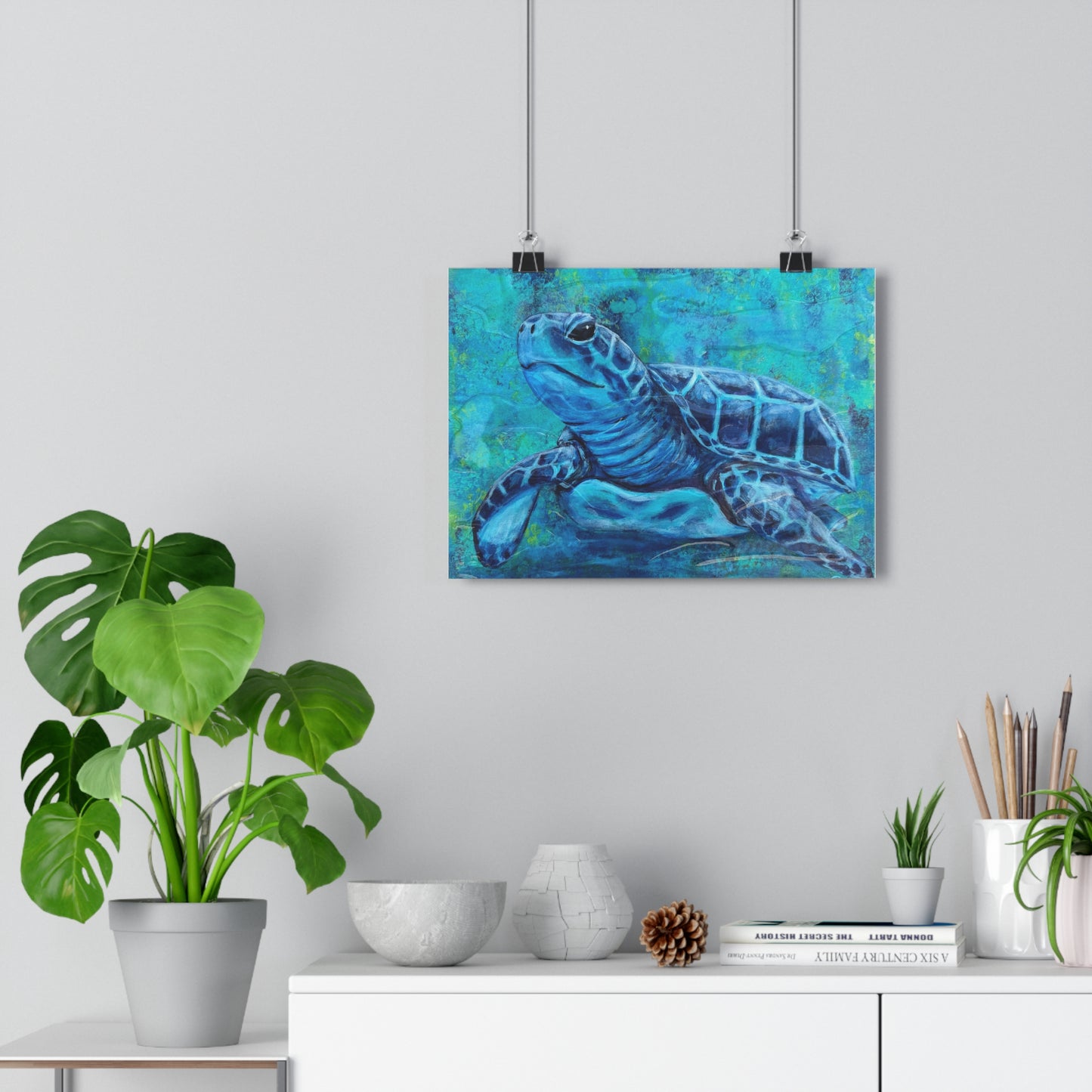 "Rufus" Sea Turtle Giclée Art Print