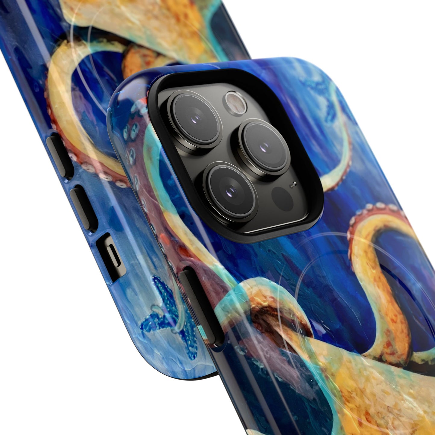 "Starcatcher" Octopus Tough Magnetic iPhone Cases