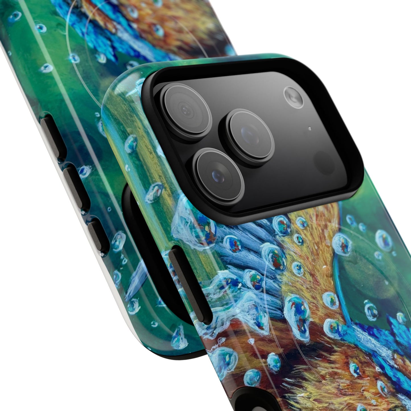 "Falling Up" Kingfisher iPhone Case Multiple Sizes — Tough Magnetic Protective iPhone Cover