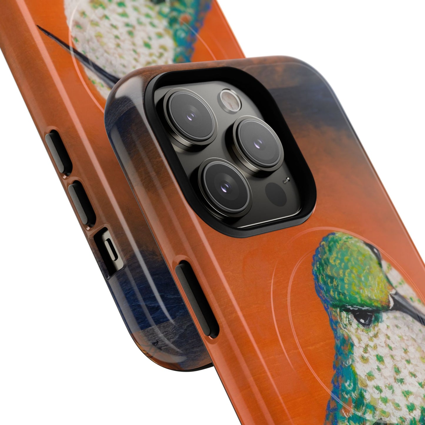 "Hummingbird Ballet" Tough Magnetic iPhone Case Multiple Sizes