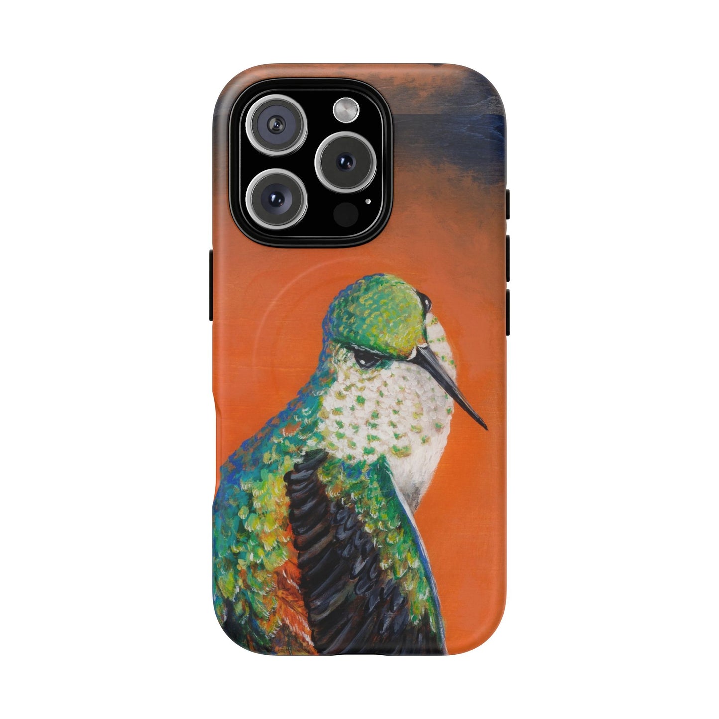 "Hummingbird Ballet" Tough Magnetic iPhone Case Multiple Sizes