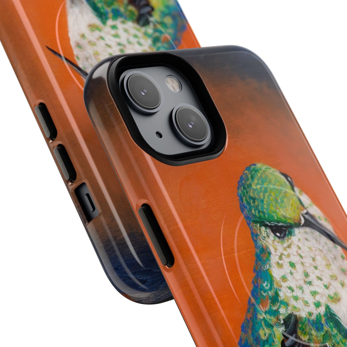 "Hummingbird Ballet" Tough Magnetic iPhone Case Multiple Sizes
