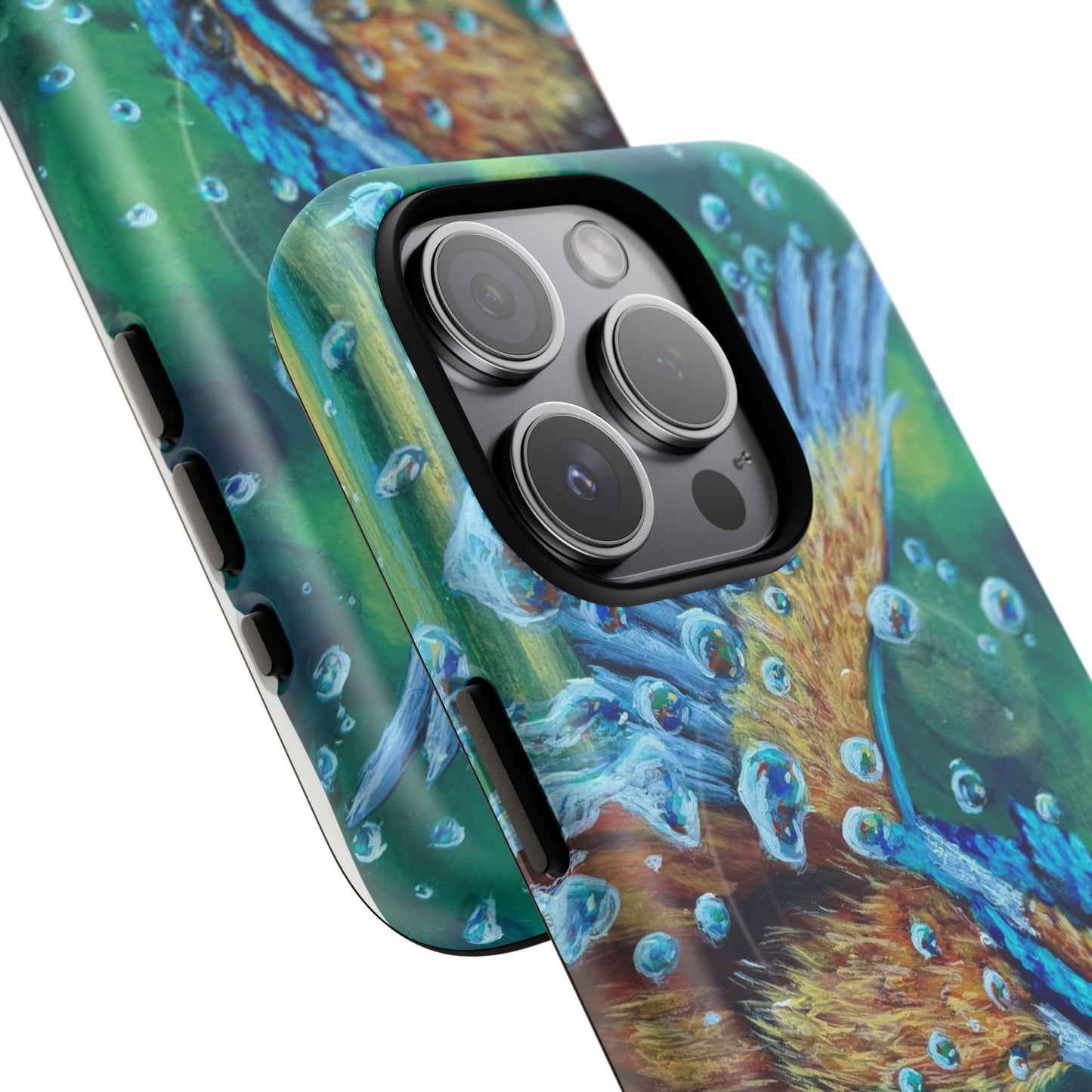 "Falling Up" Kingfisher iPhone Case Multiple Sizes — Tough Magnetic Protective iPhone Cover