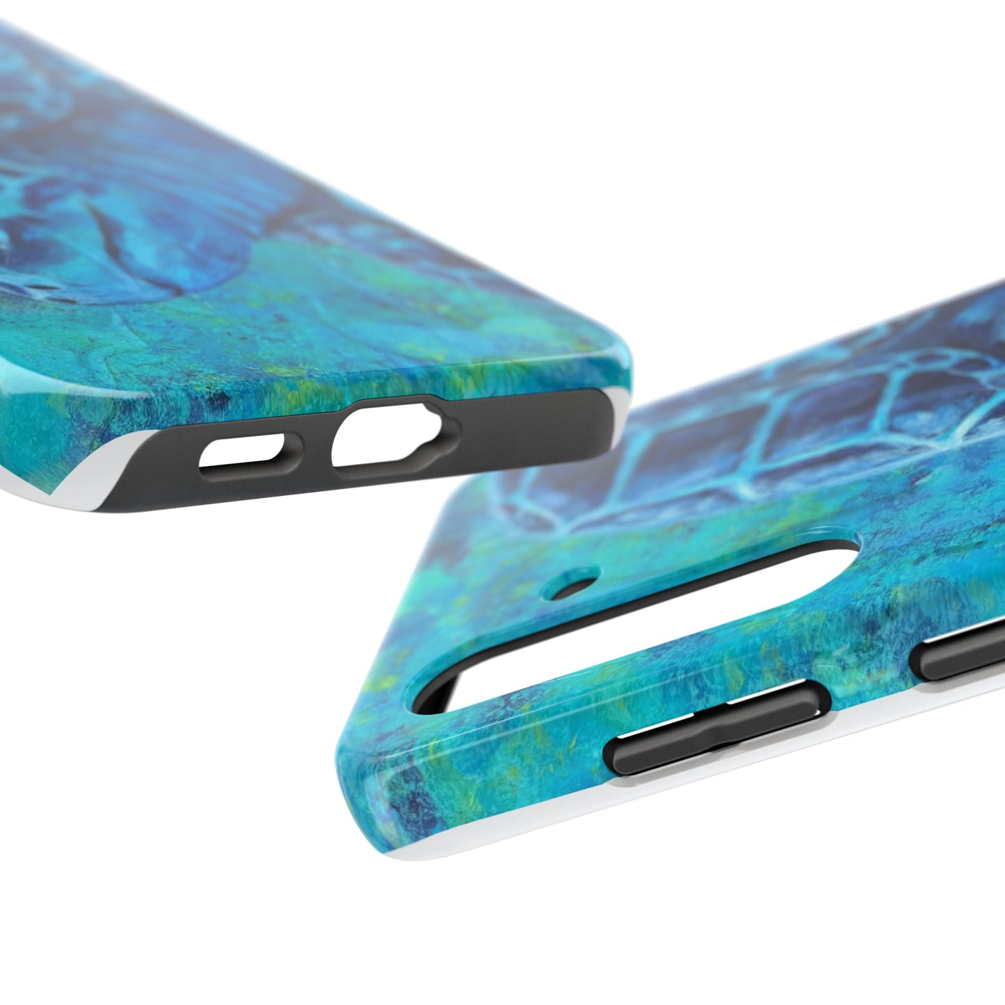"Rufus" Sea Turtle Tough Samsung Galaxy Phone Case Multiple Sizes — Blue Ocean Protective Phone Cover