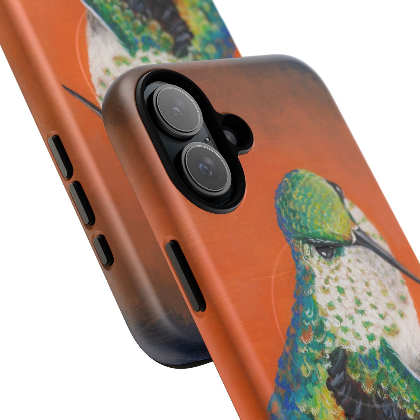 "Hummingbird Ballet" Tough Magnetic iPhone Case Multiple Sizes