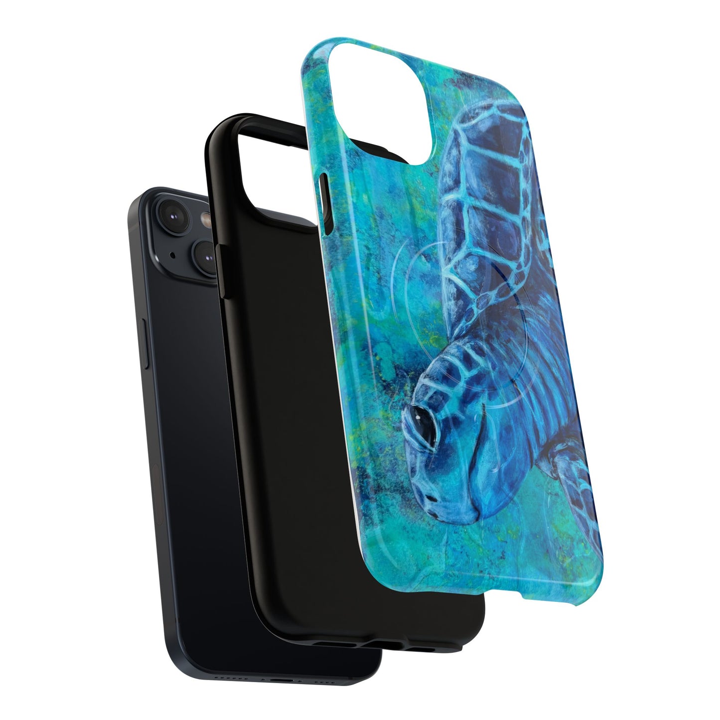 "Rufus" Sea Turtle Tough iPhone Magnetic Cases