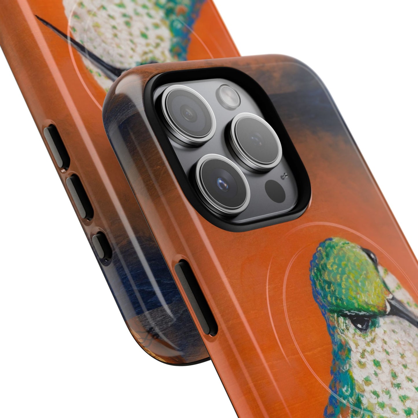 "Hummingbird Ballet" Tough Magnetic iPhone Case Multiple Sizes