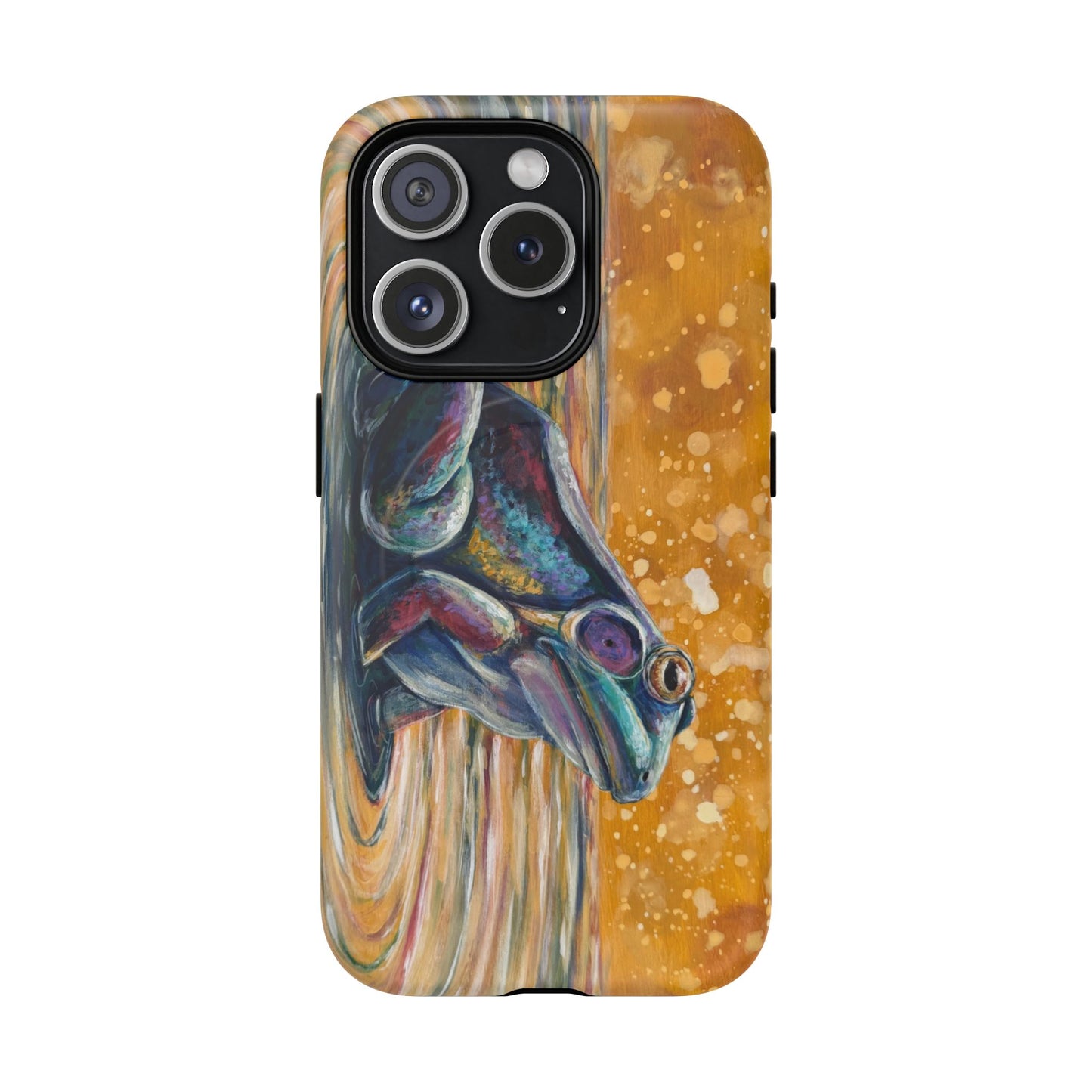 "Make a Ripple" iPhone Case - Colorful Frog Art Magnetic Tough Case