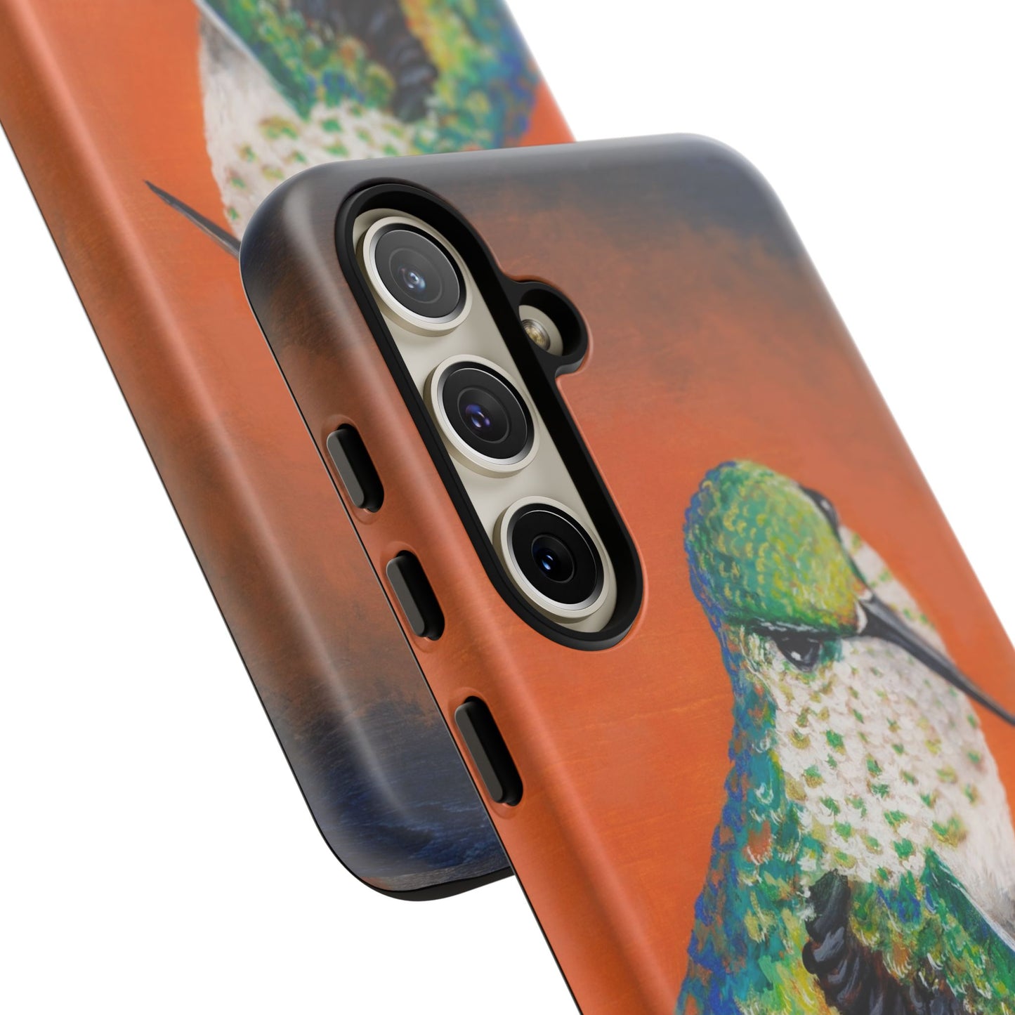 "Hummingbird Ballet" Art Samsung Galaxy Case Multiple Sizes — Colorful Protective Tough Case