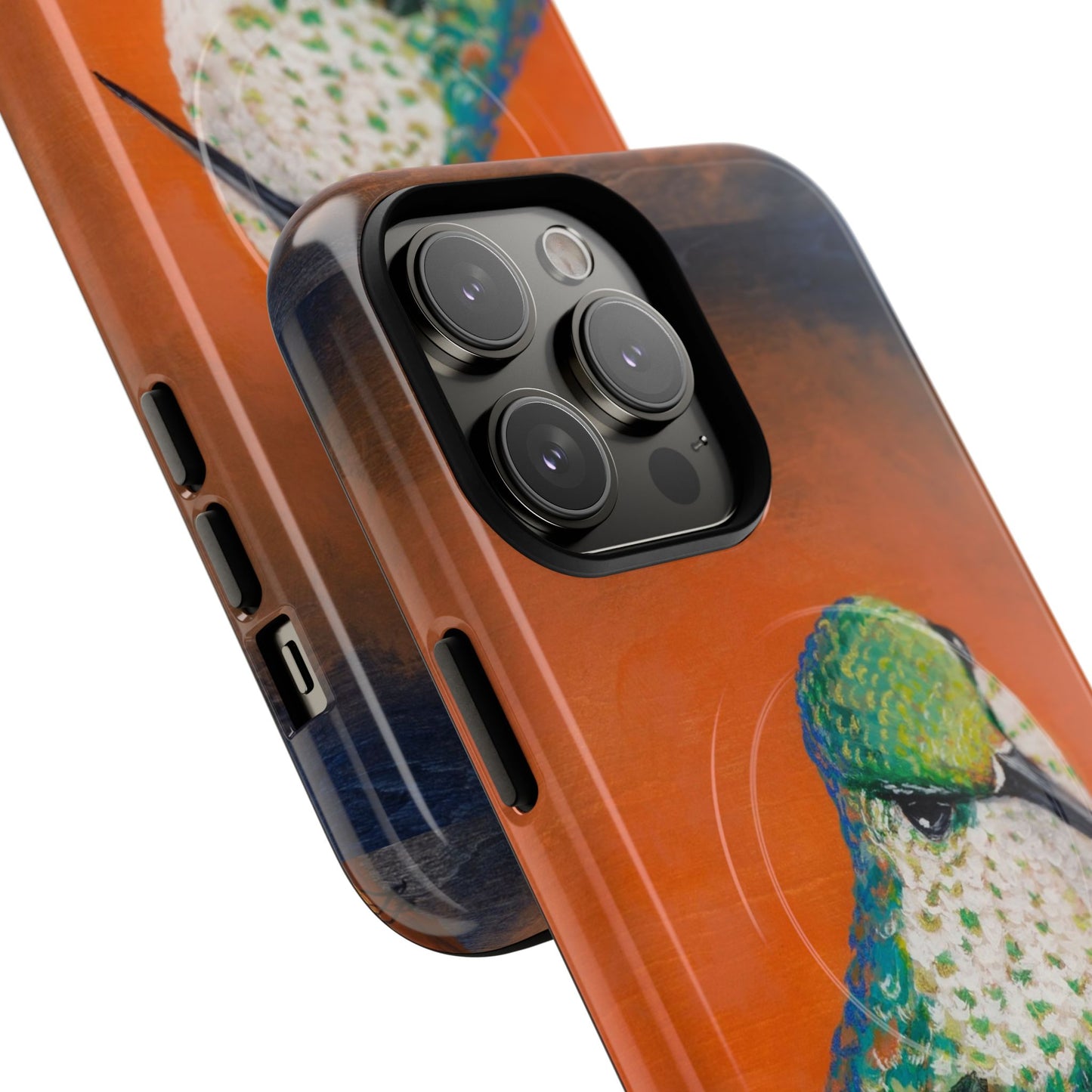 "Hummingbird Ballet" Tough Magnetic iPhone Case Multiple Sizes