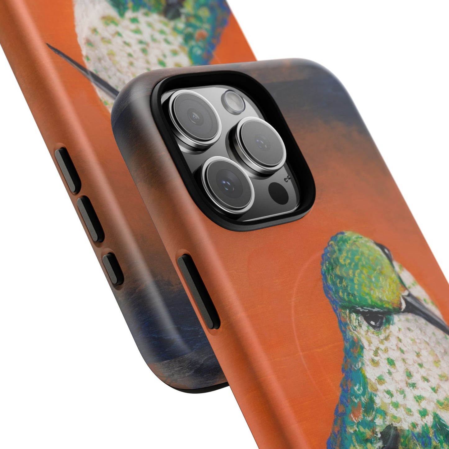 "Hummingbird Ballet" Tough Magnetic iPhone Case Multiple Sizes