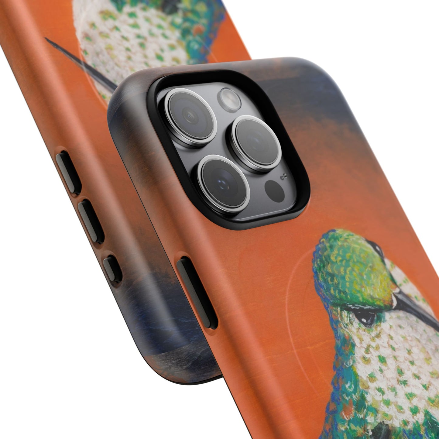 "Hummingbird Ballet" Tough Magnetic iPhone Case Multiple Sizes