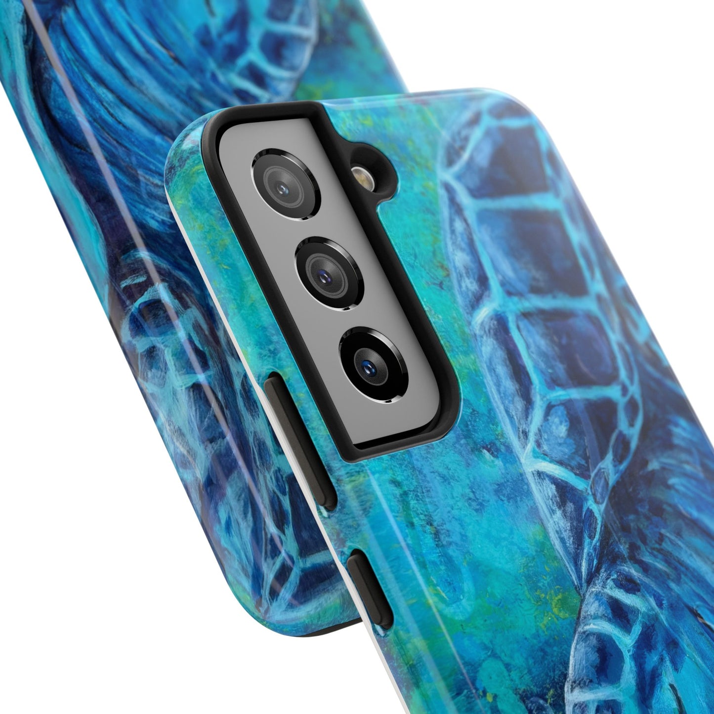 "Rufus" Sea Turtle Tough Samsung Galaxy Phone Case Multiple Sizes — Blue Ocean Protective Phone Cover