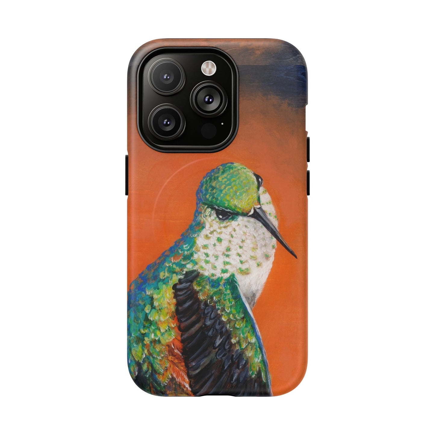 "Hummingbird Ballet" Tough Magnetic iPhone Case Multiple Sizes