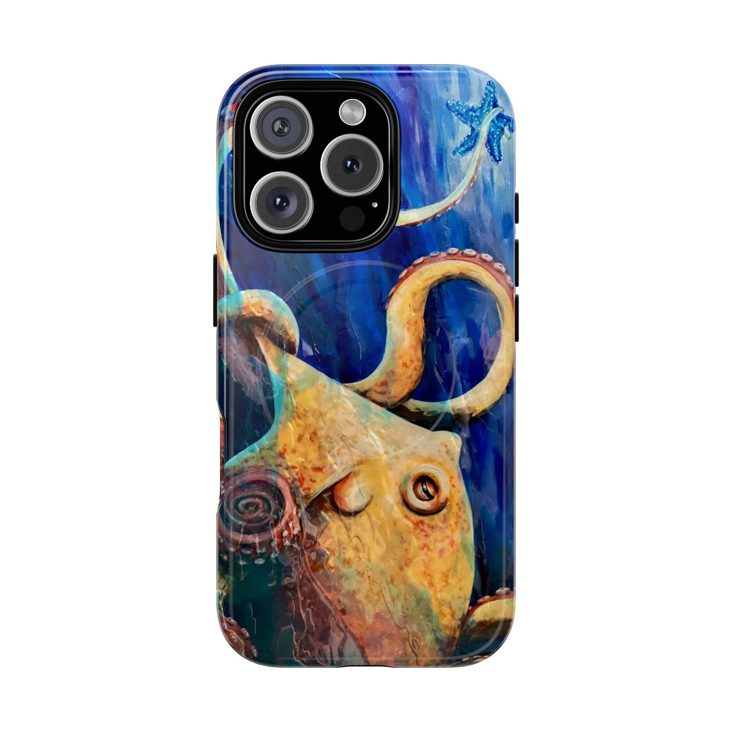 "Starcatcher" Octopus Tough Magnetic iPhone Cases