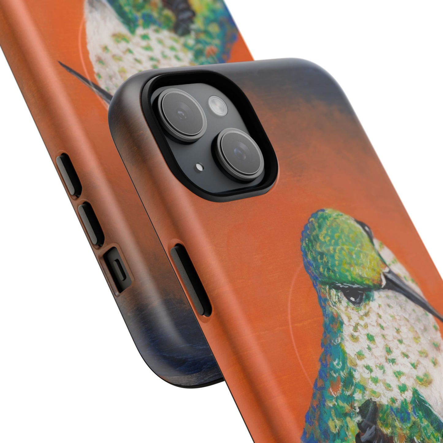 "Hummingbird Ballet" Tough Magnetic iPhone Case Multiple Sizes