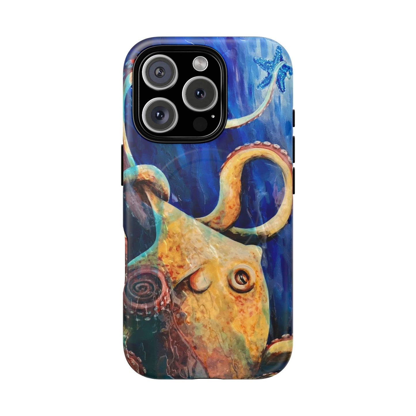 "Starcatcher" Octopus Tough Magnetic iPhone Cases