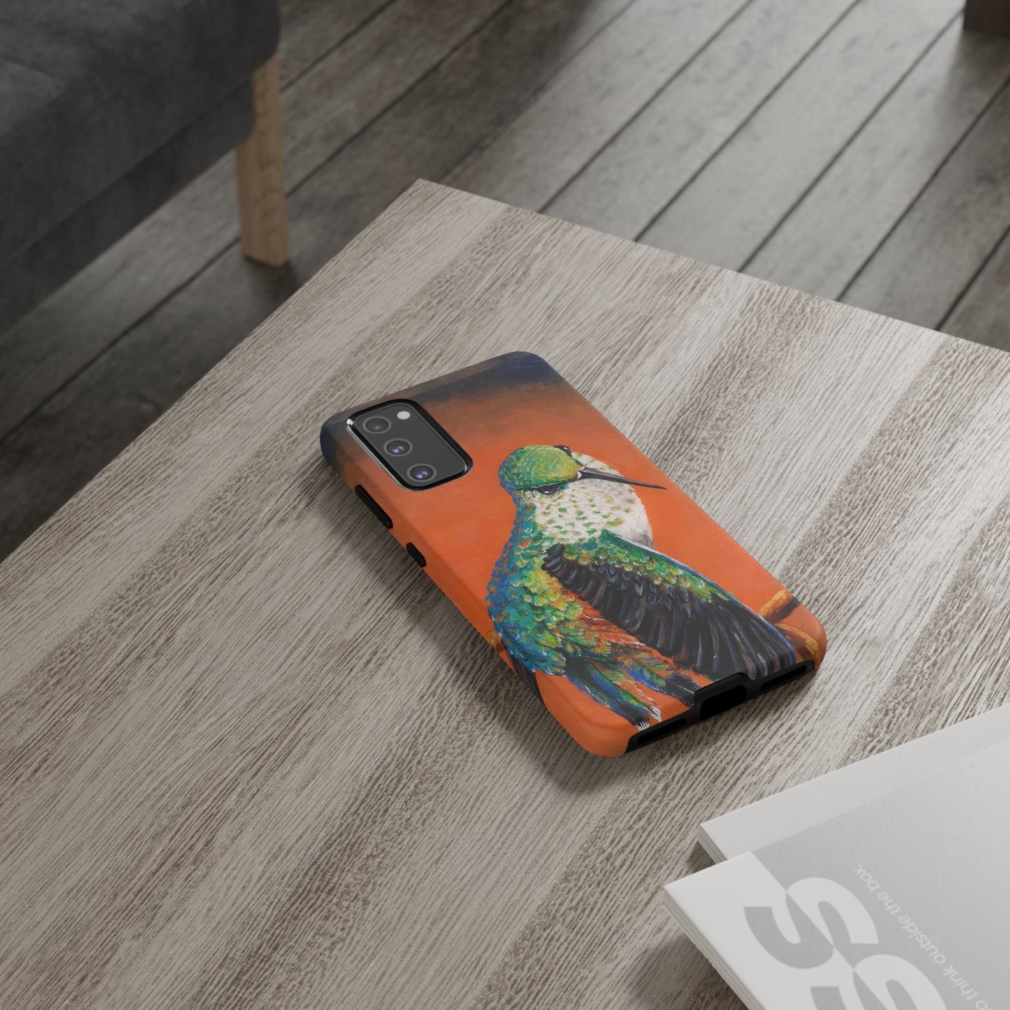 "Hummingbird Ballet" Art Samsung Galaxy Case Multiple Sizes — Colorful Protective Tough Case