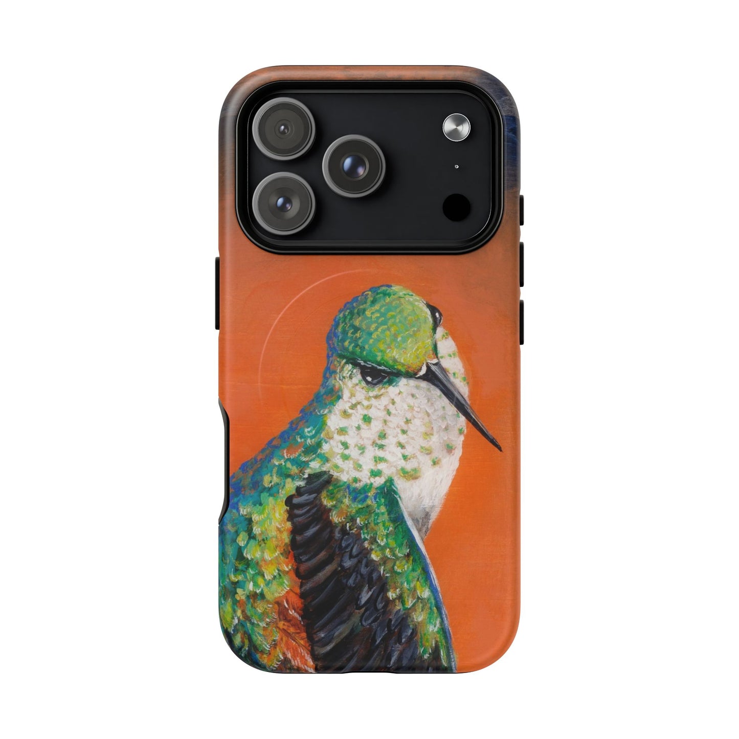 "Hummingbird Ballet" Tough Magnetic iPhone Case Multiple Sizes