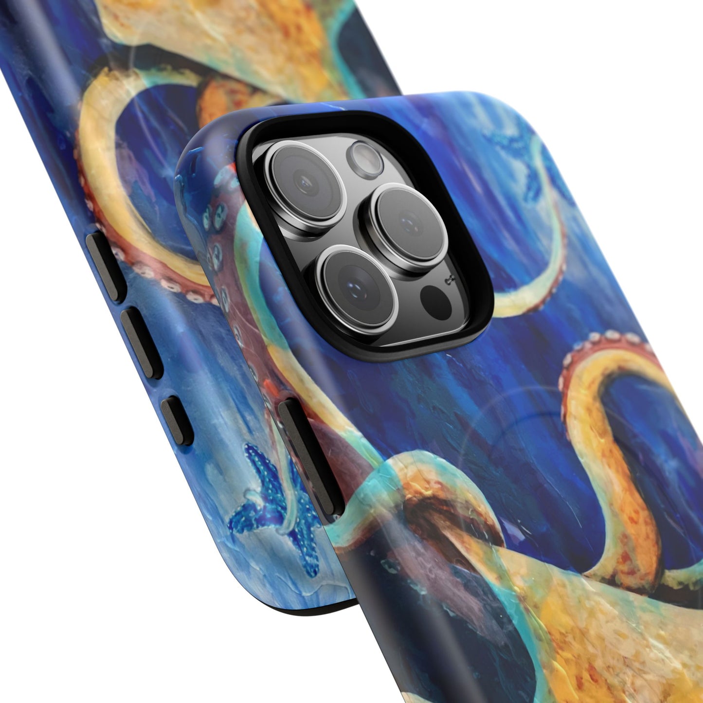 "Starcatcher" Octopus Tough Magnetic iPhone Cases