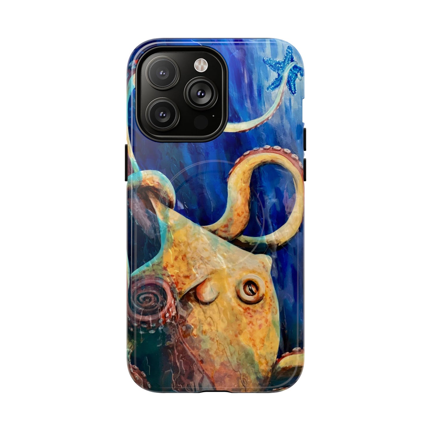 "Starcatcher" Octopus Tough Magnetic iPhone Cases