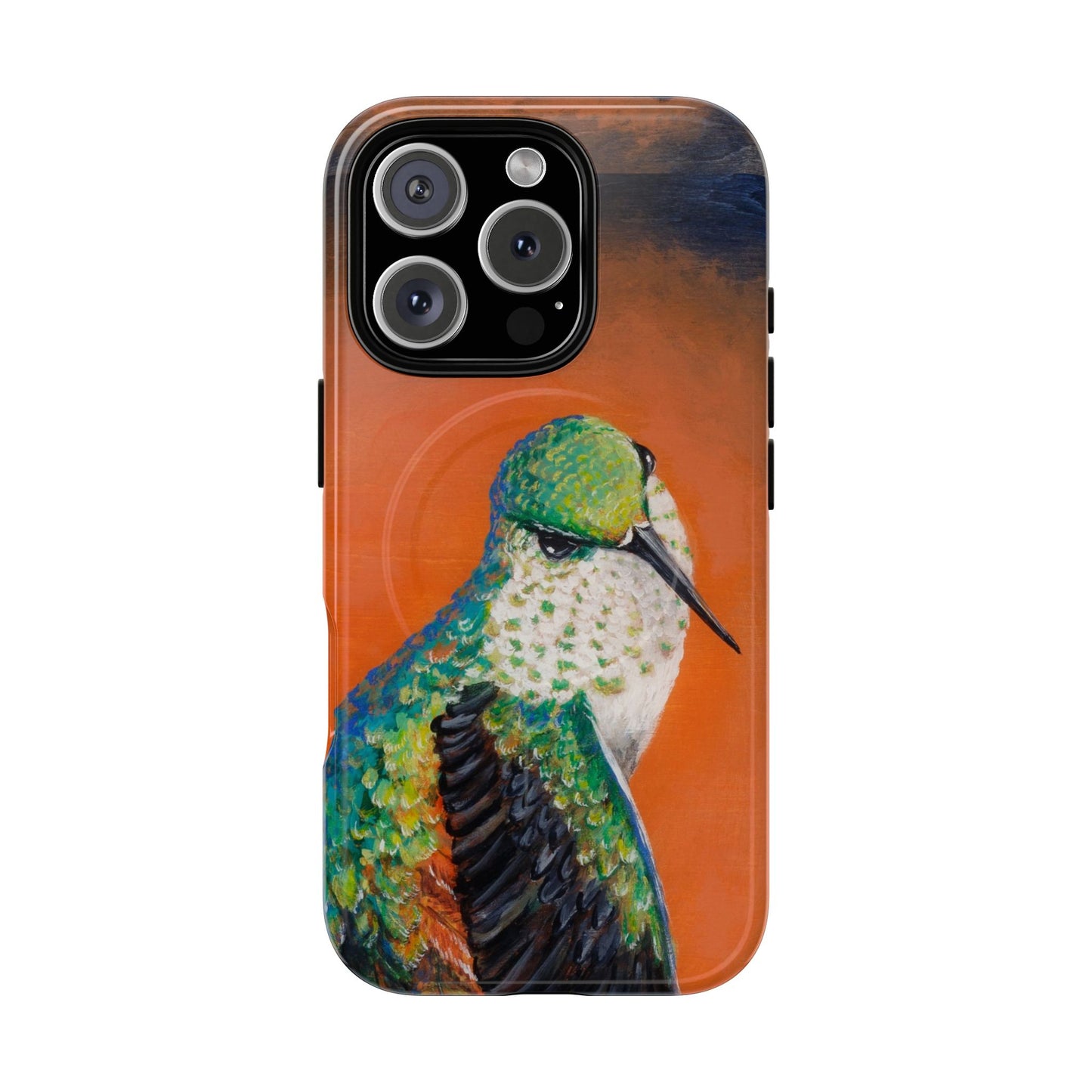 "Hummingbird Ballet" Tough Magnetic iPhone Case Multiple Sizes