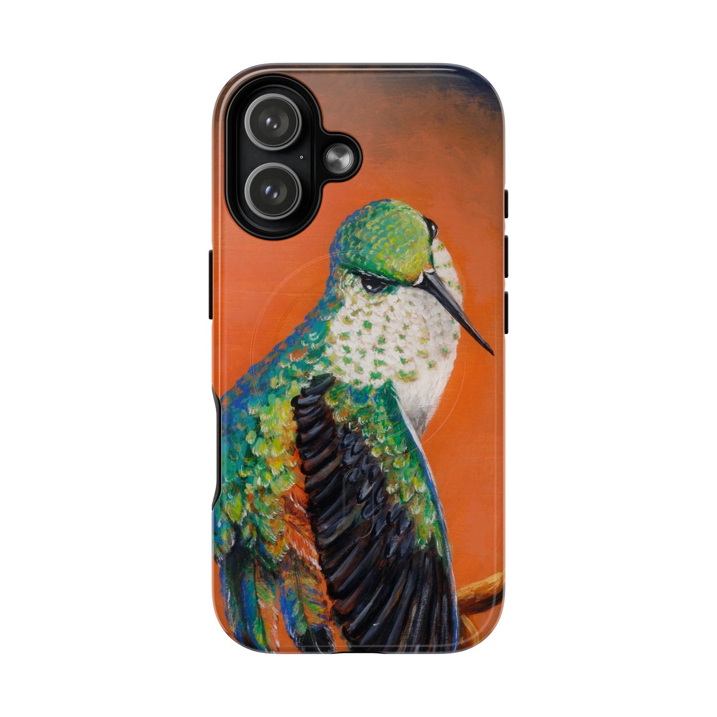 "Hummingbird Ballet" Tough Magnetic iPhone Case Multiple Sizes
