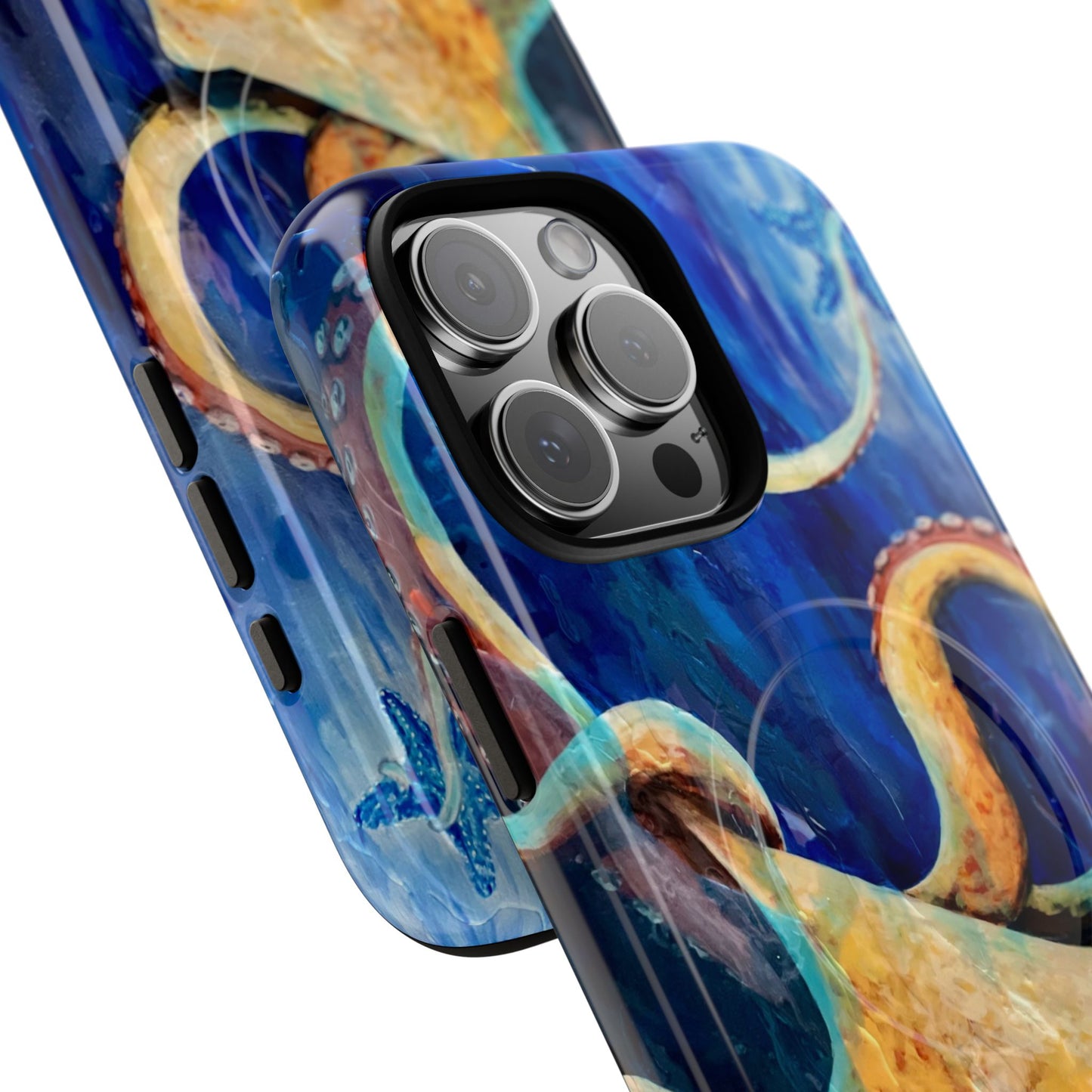 "Starcatcher" Octopus Tough Magnetic iPhone Cases