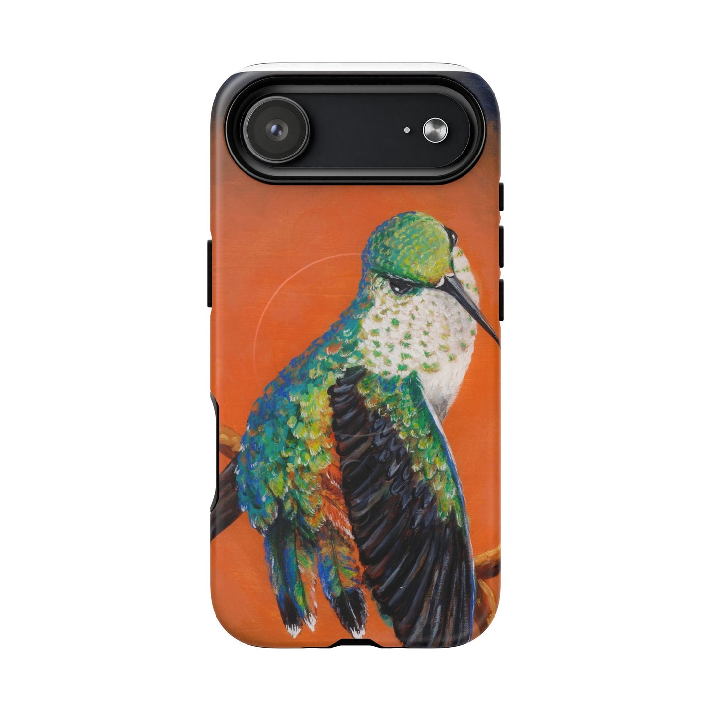 "Hummingbird Ballet" Tough Magnetic iPhone Case Multiple Sizes