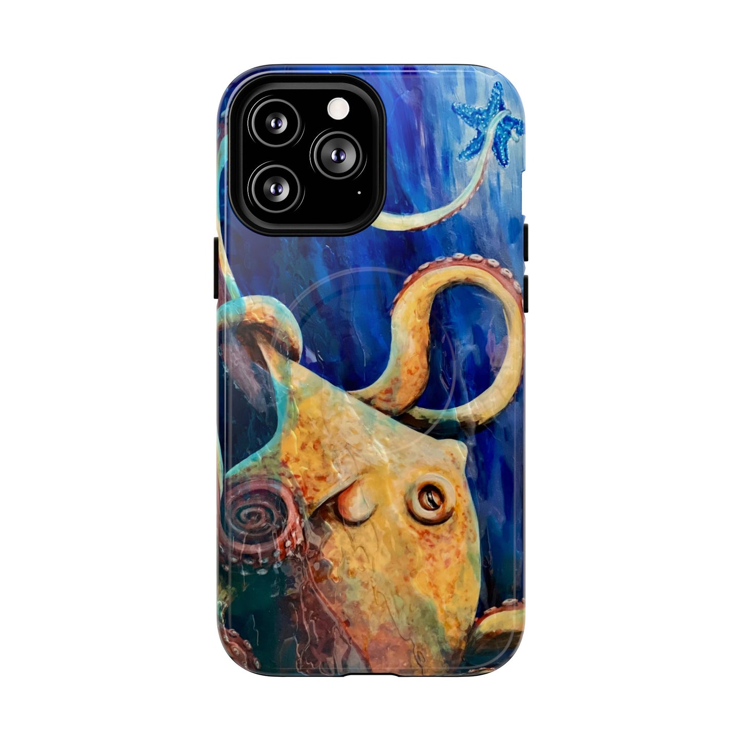 "Starcatcher" Octopus Tough Magnetic iPhone Cases