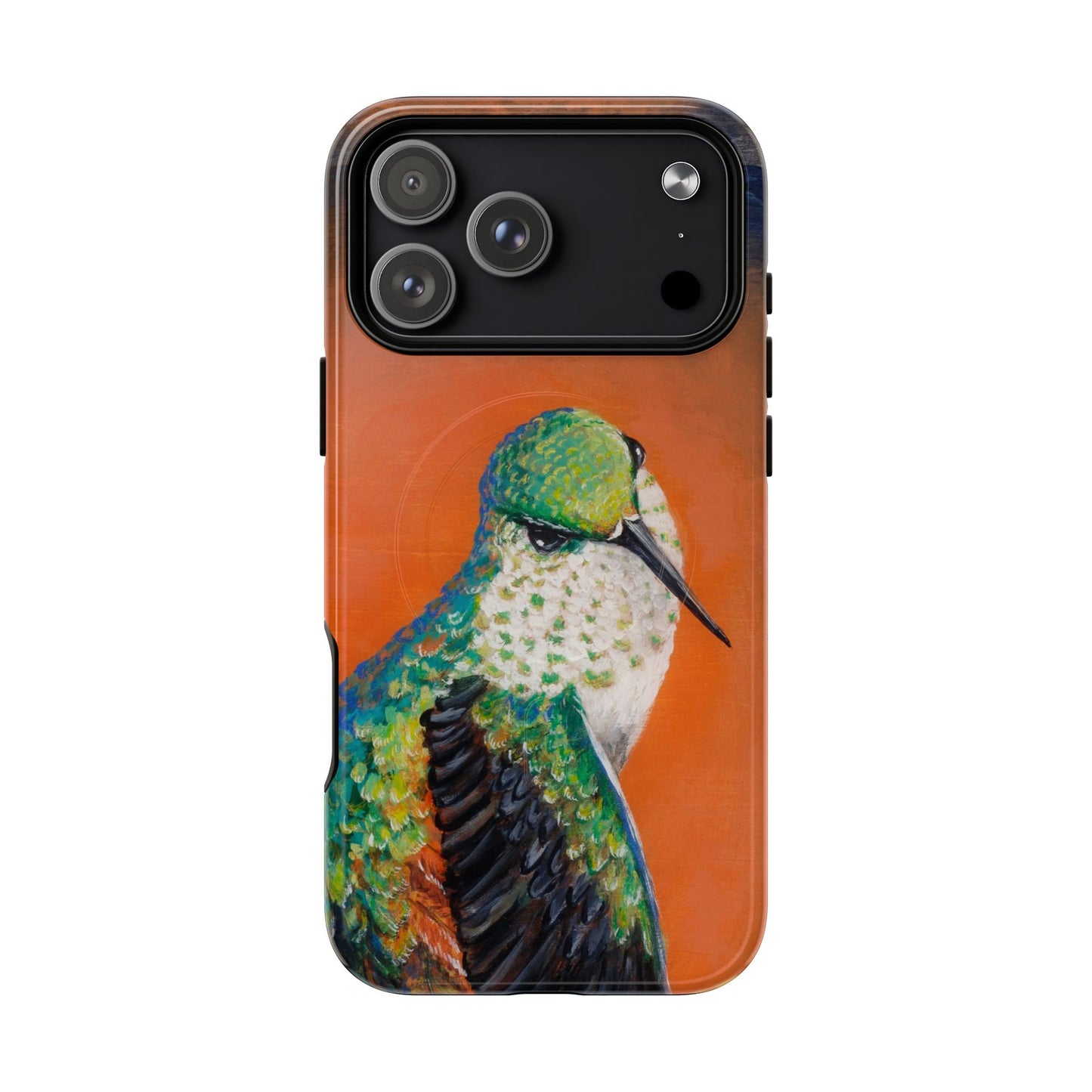 "Hummingbird Ballet" Tough Magnetic iPhone Case Multiple Sizes