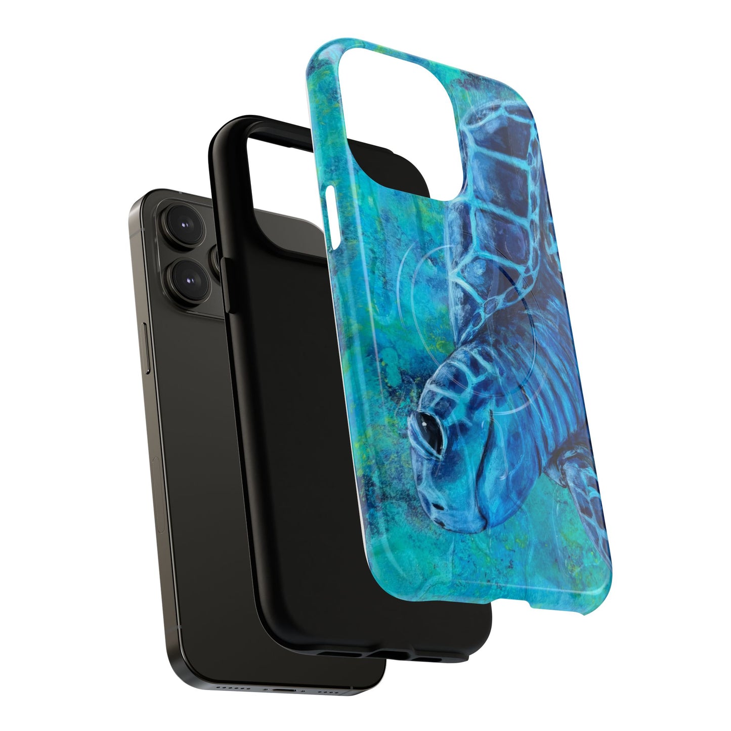 "Rufus" Sea Turtle Tough iPhone Magnetic Cases
