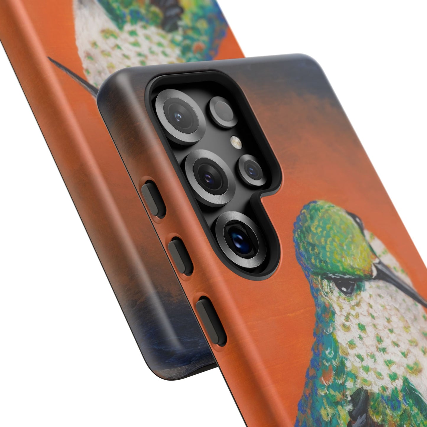 "Hummingbird Ballet" Art Samsung Galaxy Case Multiple Sizes — Colorful Protective Tough Case