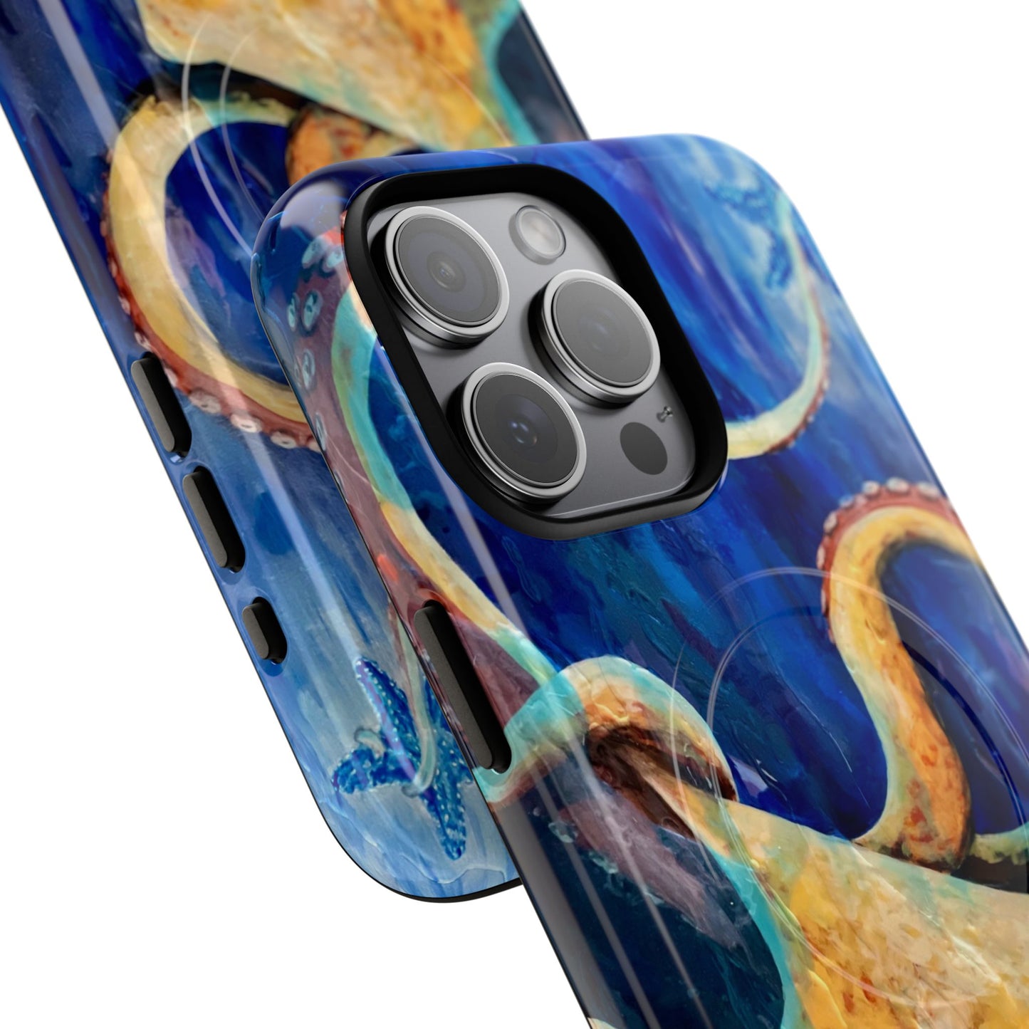 "Starcatcher" Octopus Tough Magnetic iPhone Cases