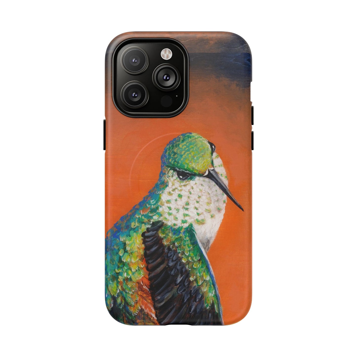 "Hummingbird Ballet" Tough Magnetic iPhone Case Multiple Sizes