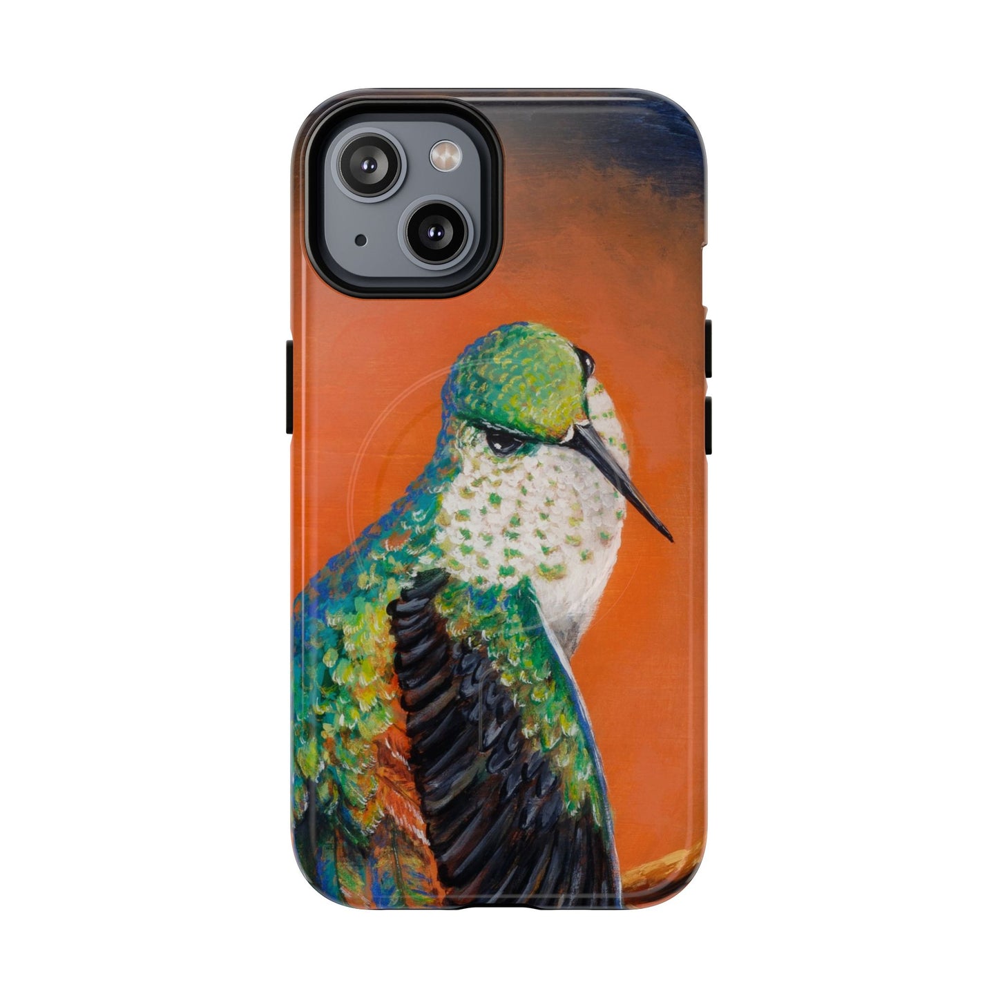 "Hummingbird Ballet" Tough Magnetic iPhone Case Multiple Sizes