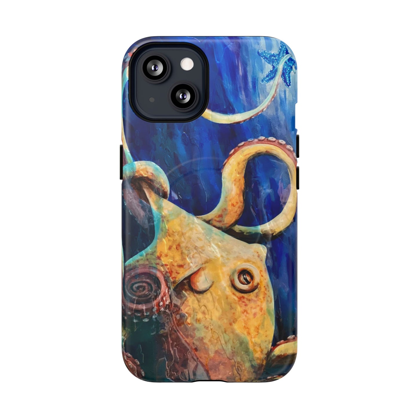 "Starcatcher" Octopus Tough Magnetic iPhone Cases