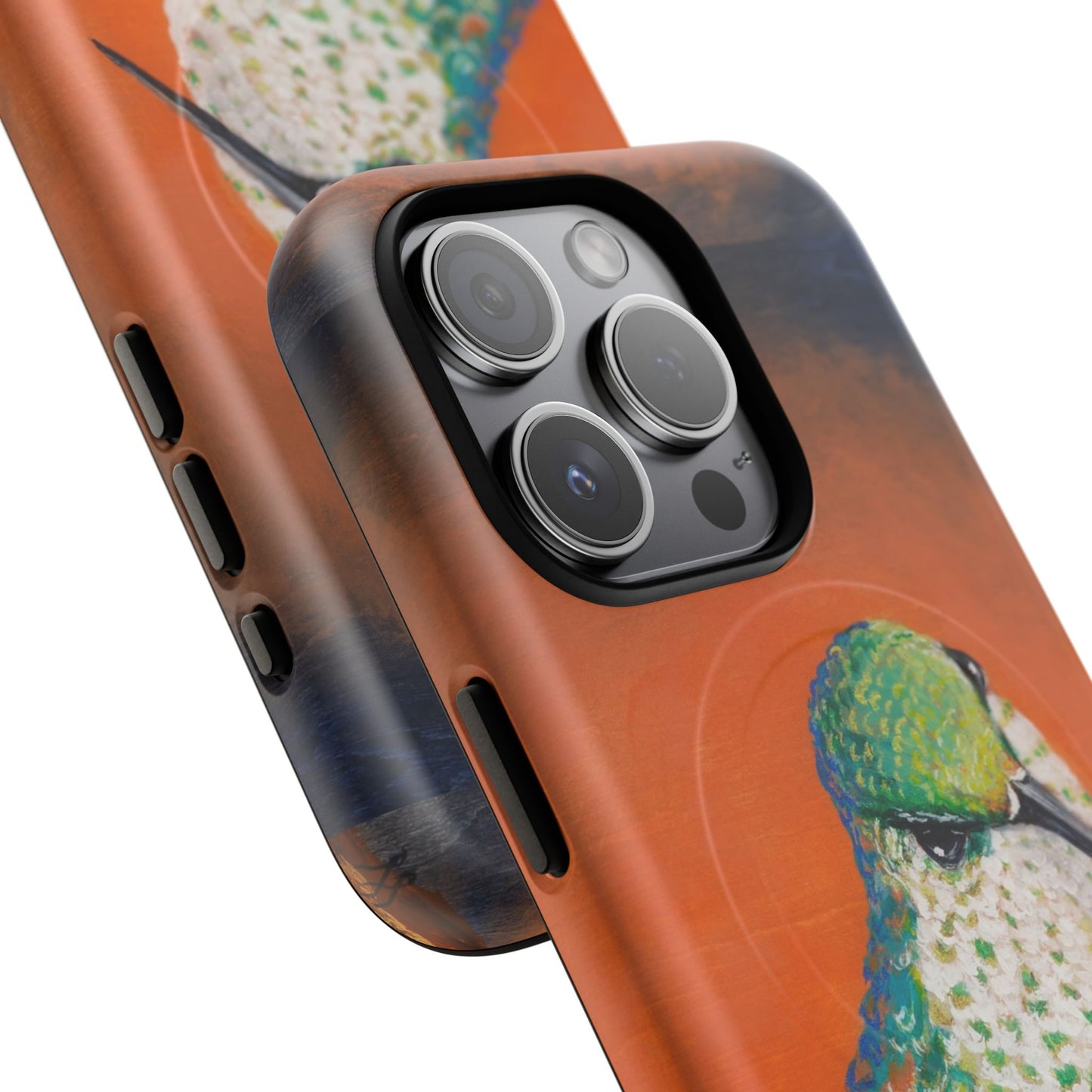 "Hummingbird Ballet" Tough Magnetic iPhone Case Multiple Sizes