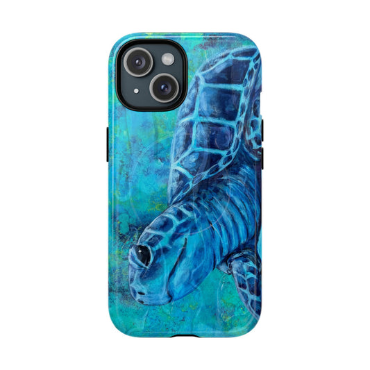 "Rufus" Sea Turtle Tough iPhone Magnetic Cases