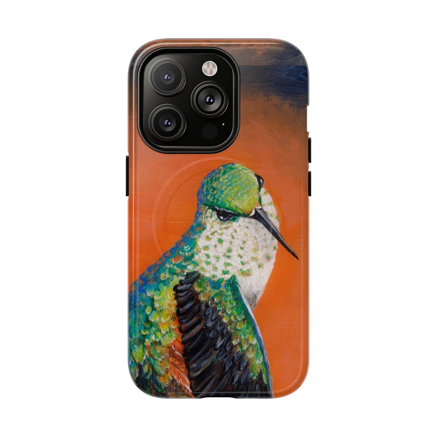 "Hummingbird Ballet" Tough Magnetic iPhone Case Multiple Sizes
