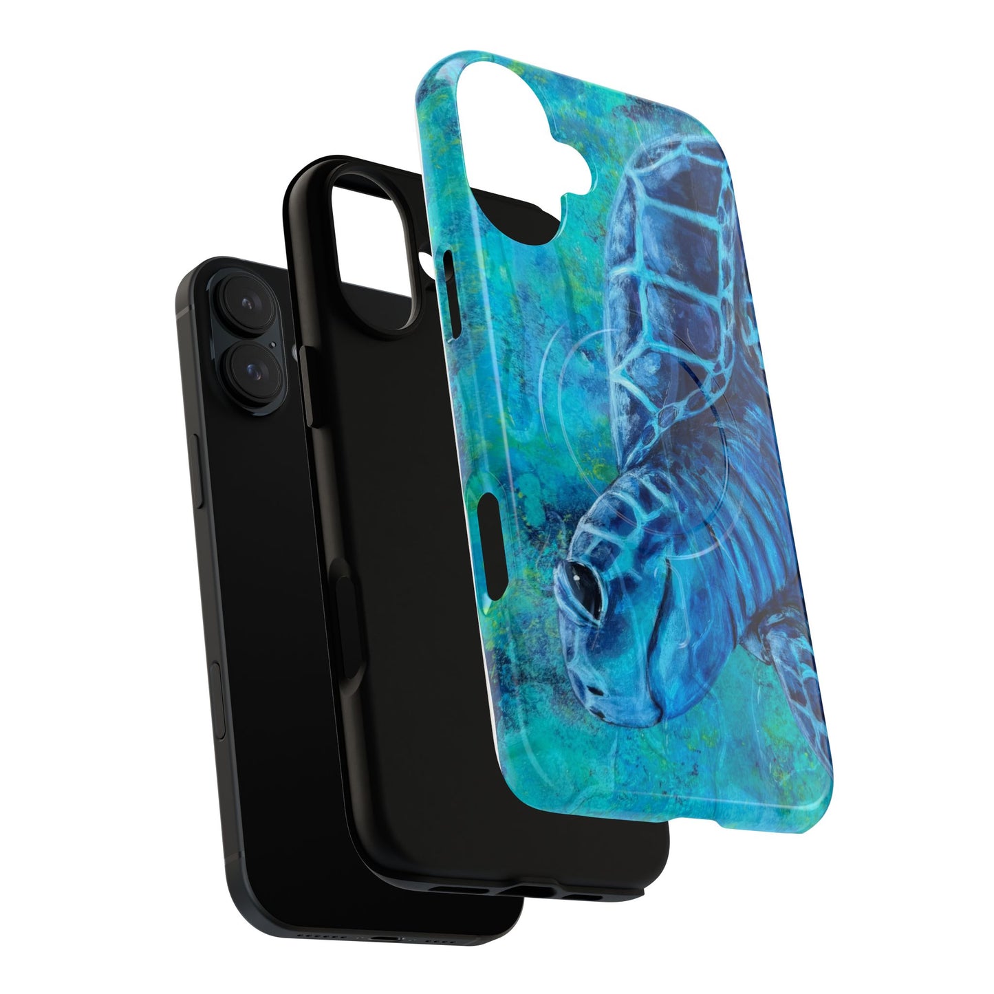 "Rufus" Sea Turtle Tough iPhone Magnetic Cases