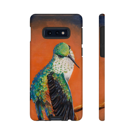 "Hummingbird Ballet" Art Samsung Galaxy Case Multiple Sizes — Colorful Protective Tough Case