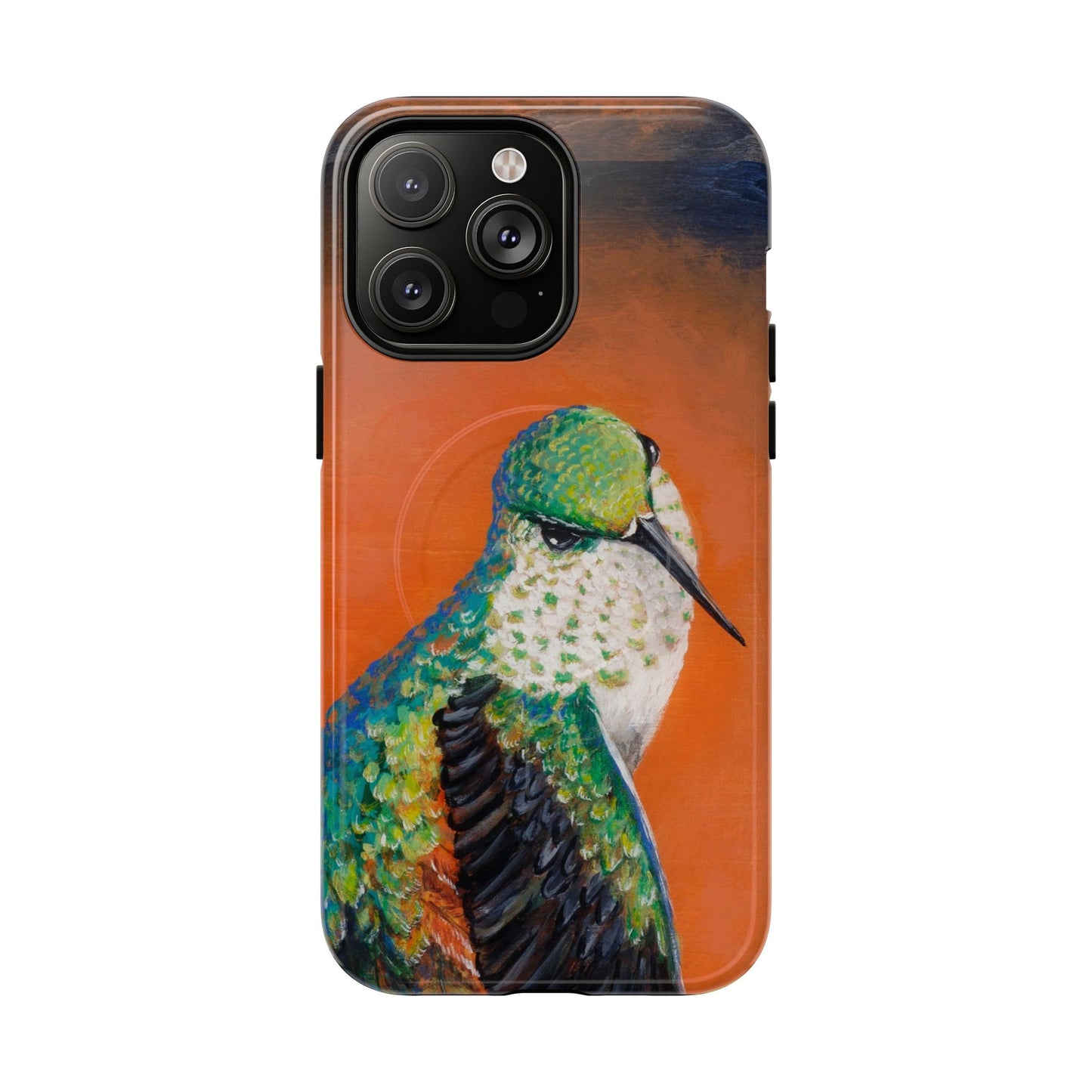 "Hummingbird Ballet" Tough Magnetic iPhone Case Multiple Sizes