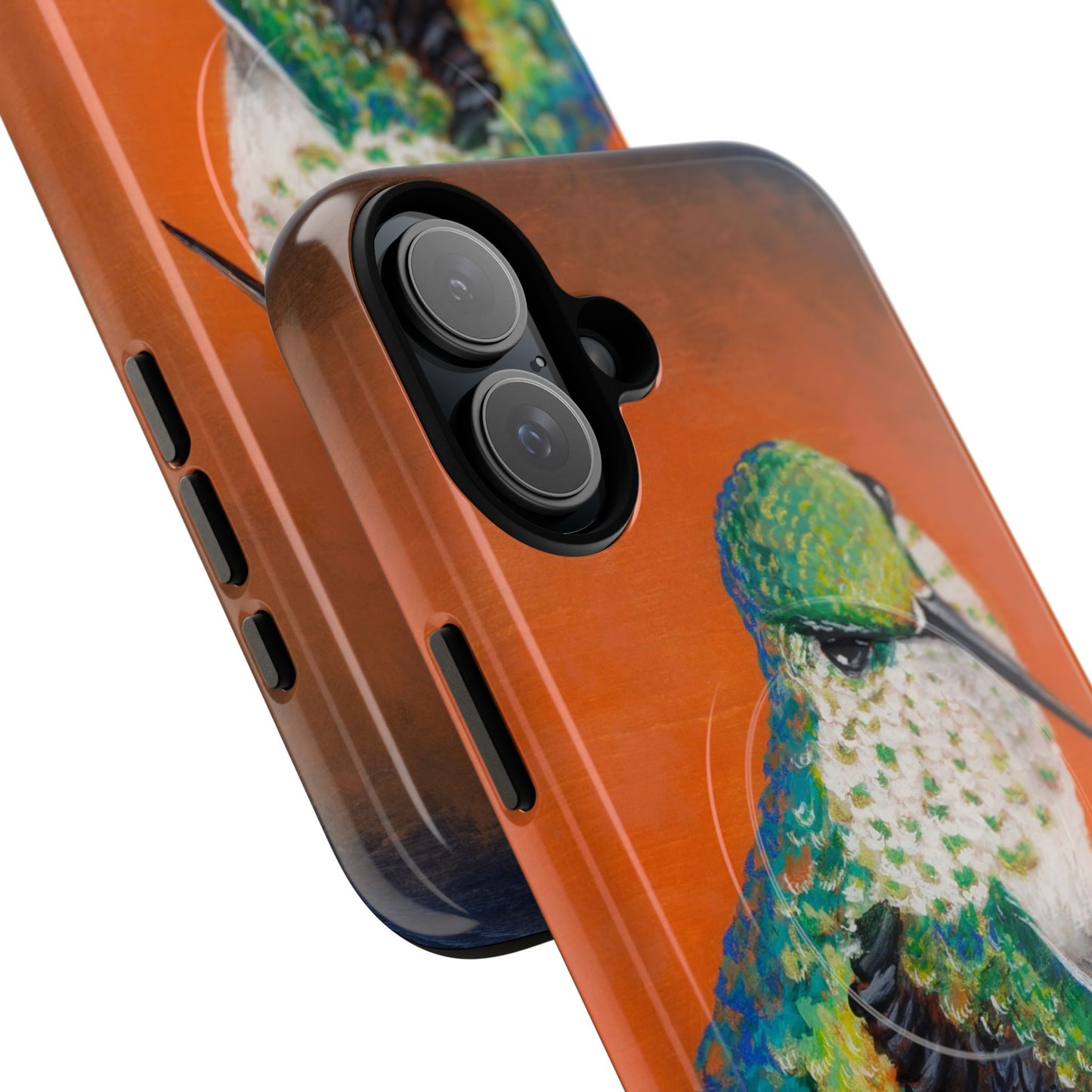 "Hummingbird Ballet" Tough Magnetic iPhone Case Multiple Sizes
