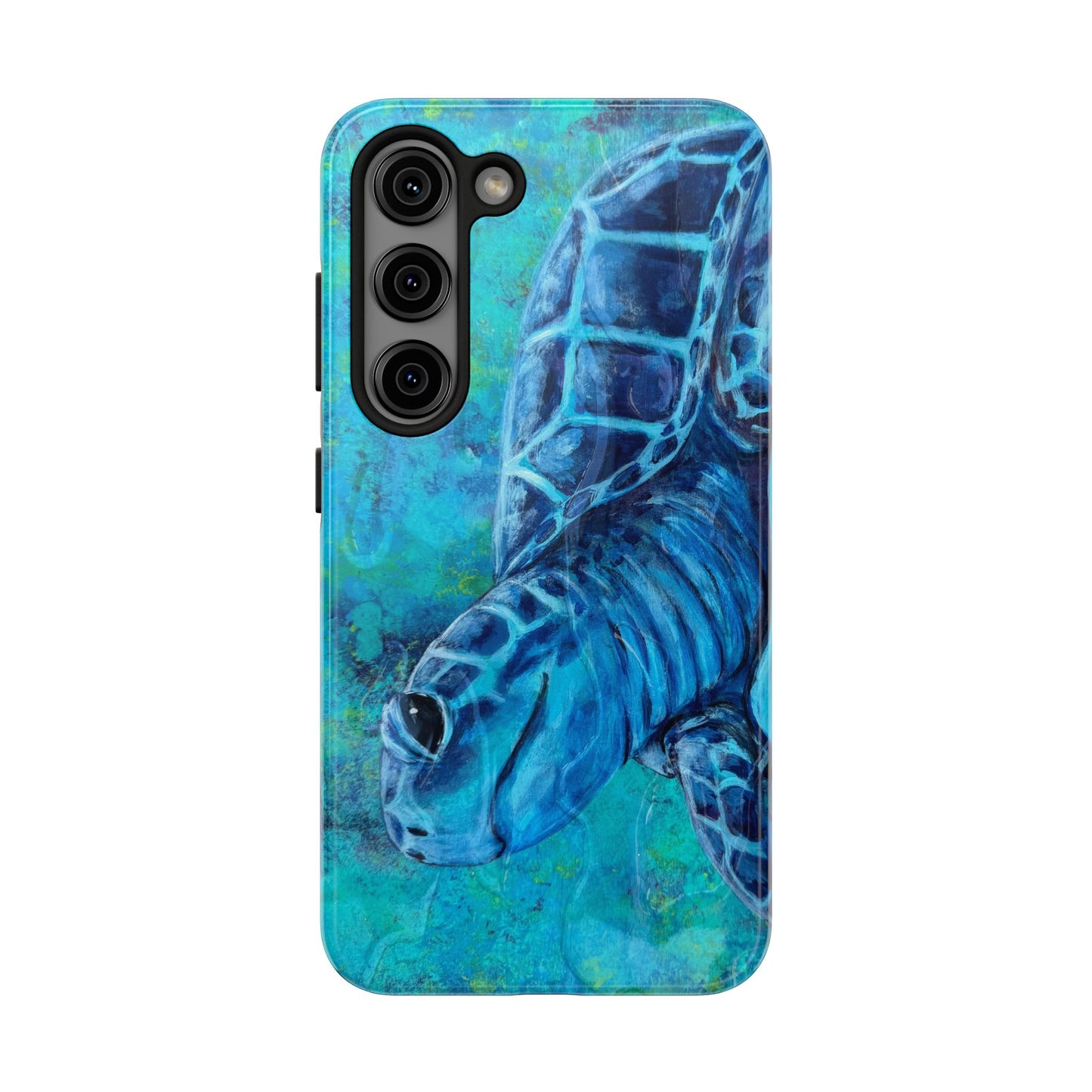 "Rufus" Sea Turtle Tough Samsung Galaxy Phone Case Multiple Sizes — Blue Ocean Protective Phone Cover