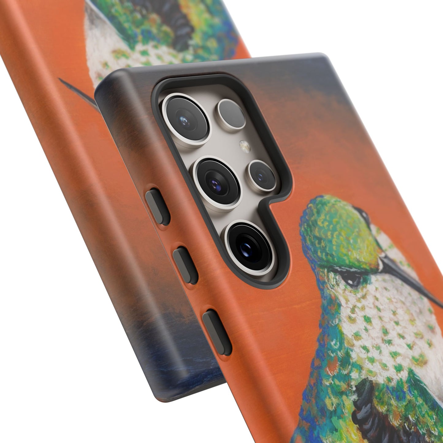 "Hummingbird Ballet" Art Samsung Galaxy Case Multiple Sizes — Colorful Protective Tough Case