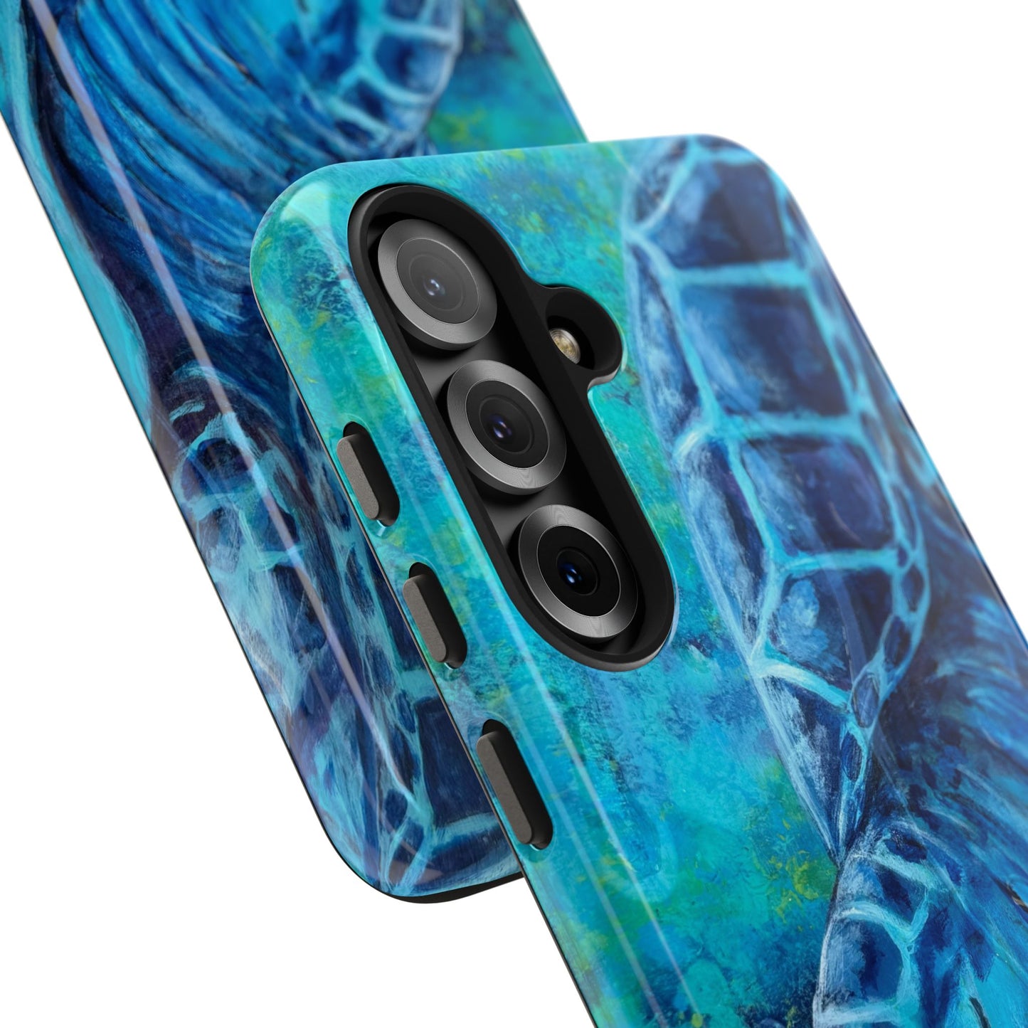 "Rufus" Sea Turtle Tough Samsung Galaxy Phone Case Multiple Sizes — Blue Ocean Protective Phone Cover