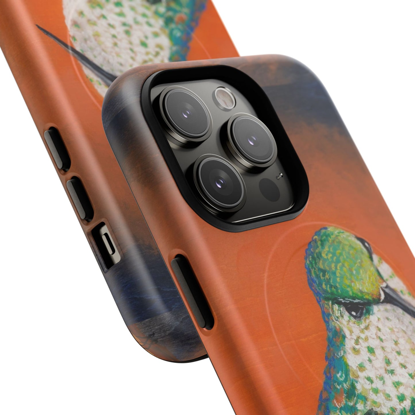 "Hummingbird Ballet" Tough Magnetic iPhone Case Multiple Sizes