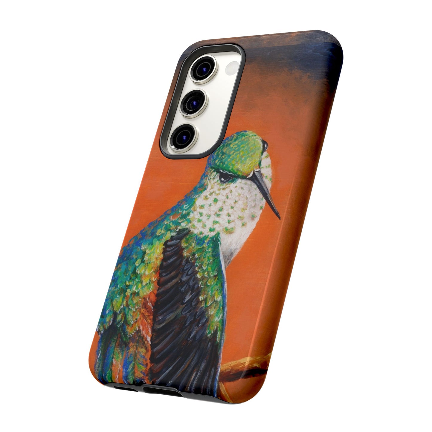 "Hummingbird Ballet" Art Samsung Galaxy Case Multiple Sizes — Colorful Protective Tough Case